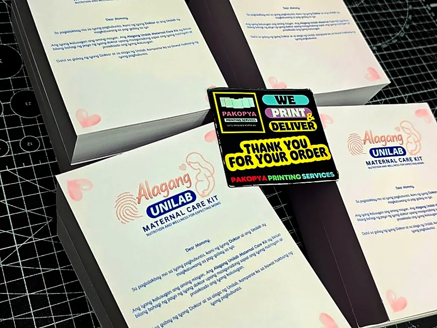 Bulk information leaflets sorted by batch